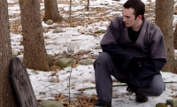 Tomatsu at a Grave